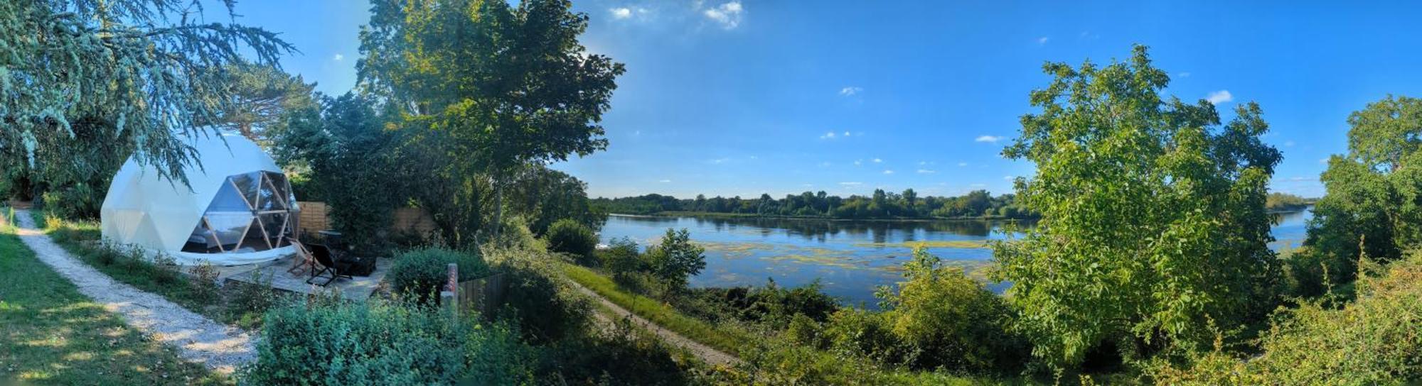 Dome Avec Vue Sur Loire Proche De Chambord Βίλα Saint-Dyé-sur-Loire Εξωτερικό φωτογραφία